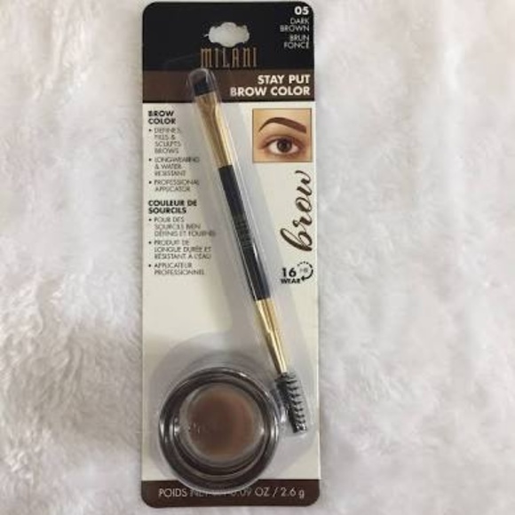 Milani Stay Put Brow Color #5 Dark Brown - Picture 1 of 1